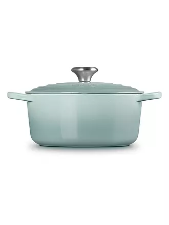 LE CREUSET | Cocotte ronde "Signature" 24cm/4,2l (Noir) | hellgrau